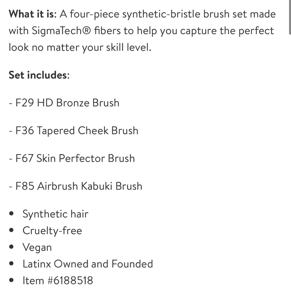 Sigma Studio Brish Set - Picture 6 of 8